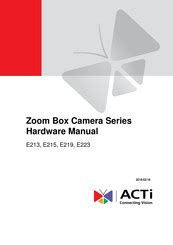 how to mount acti a81 camera on electrical box|ACTI A81 HARDWARE MANUAL Pdf Download.